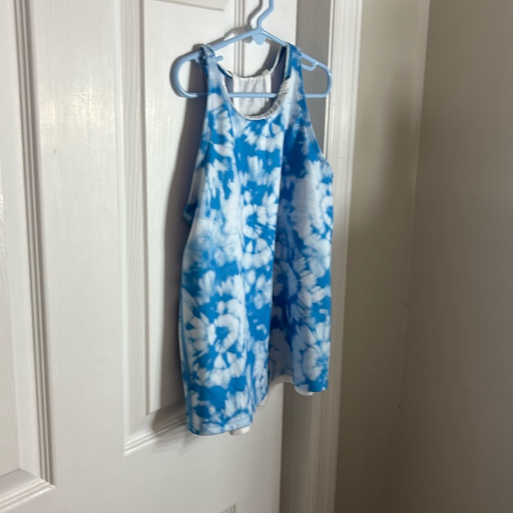 New athleta tye dye girls  tank top.